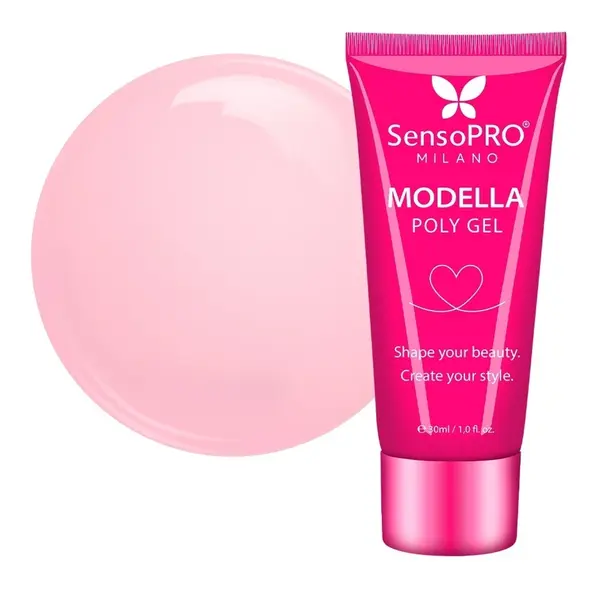 Polygel MODELLA SensoPRO Milano - Toffee Nude, 30ml