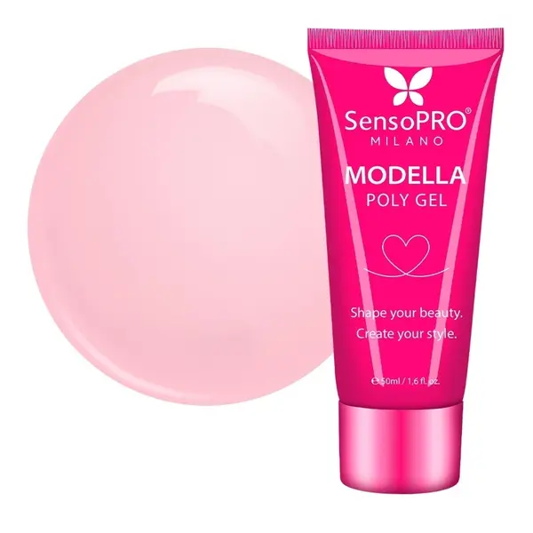 Polygel MODELLA SensoPRO Milano - Toffee Nude, 50ml