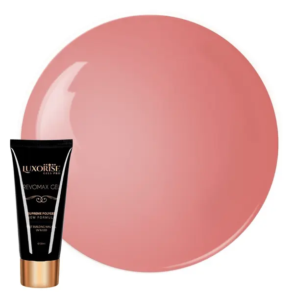 Polygel REVOMAX GEL LUXORISE Mistique Nude, 30ml