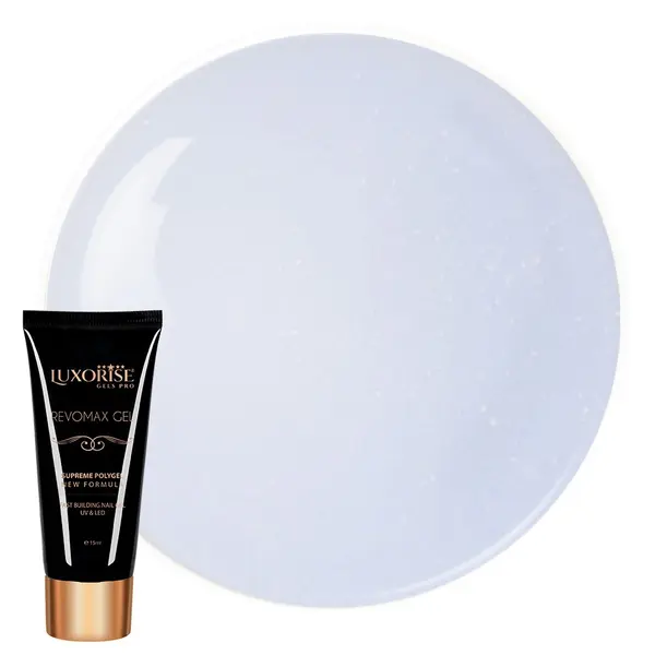 Polygel REVOMAX GEL LUXORISE Pearl Shimmer, 15ml
