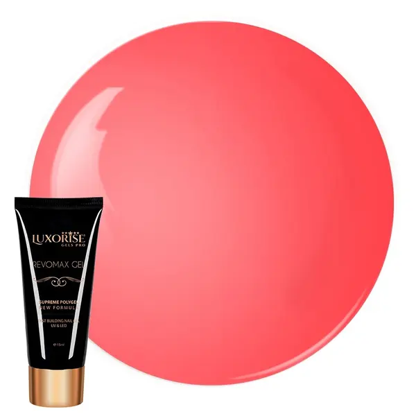 Polygel REVOMAX GEL LUXORISE Sweet Pink, 15ml