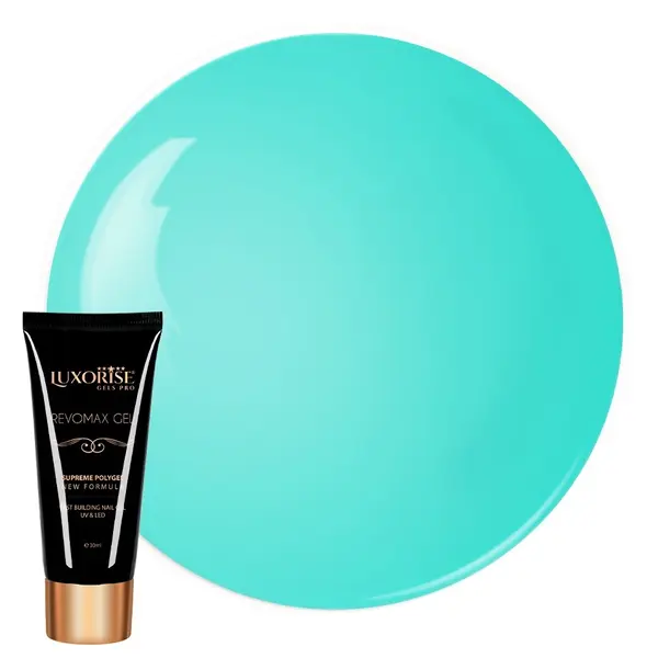 Polygel REVOMAX GEL LUXORISE Tropical Green, 30ml