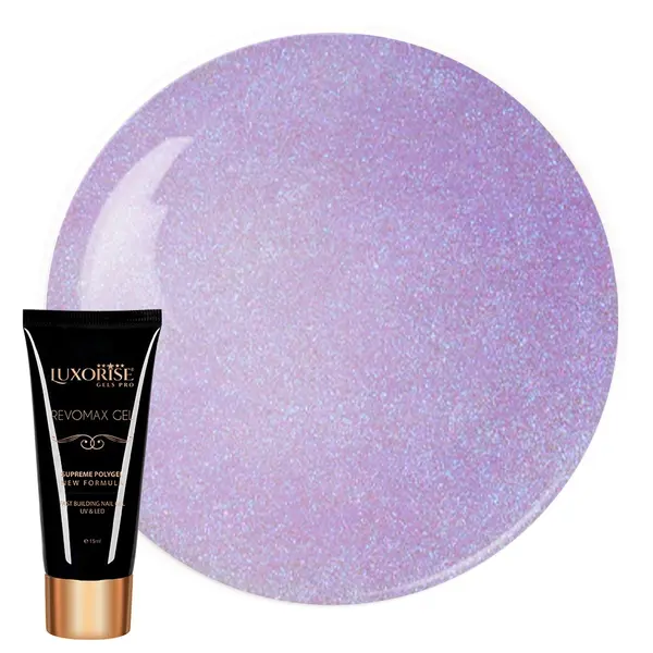 Polygel REVOMAX GEL LUXORISE Unicorn Pearls, 15ml