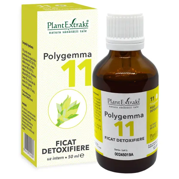 Polygemma 11 - Susţine funcţia de detoxifiere a ficatului – 50ml