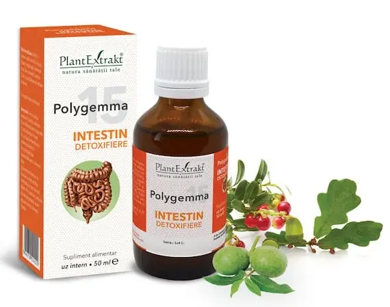 Polygemma 12, Rinichi detoxifiere, 50 ml, Plant Extrakt