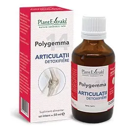 Polygemma 14 Articulatii detoxifiere, 50ml, PlantExtrakt