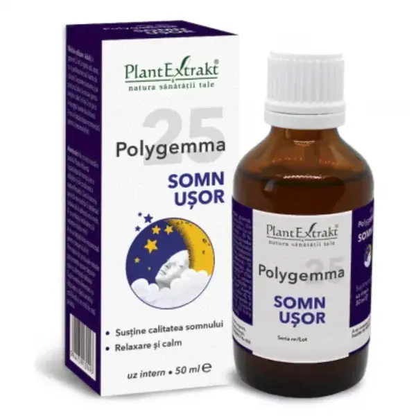 Polygemma 25 Somn Usor, 50 ml, Plant Extrakt