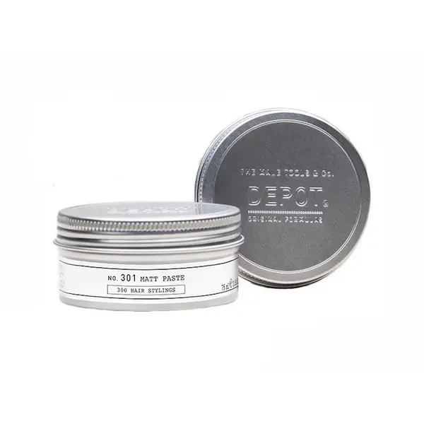 Pomada mata pentru par cu fixare puternica 301, 75ml, Depot