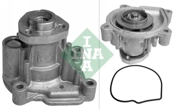 Pompa apa cu garnitura potrivit AUDI A3; SEAT CORDOBA, IBIZA III, IBIZA IV, IBIZA IV SC, TOLEDO IV; SKODA FABIA II, OCTAVIA II, RAPID, ROOMSTER; VW EOS, GOLF PLUS V, GOLF V 1.6 1.6LPG 02.03-05.22