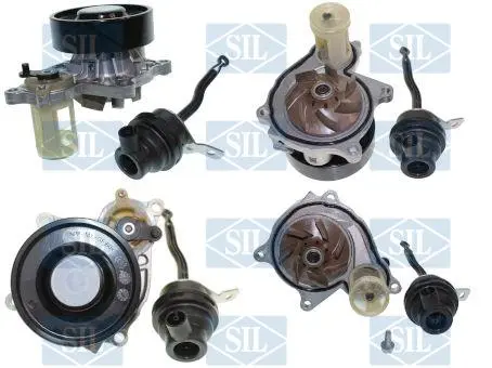 Pompa apa cu garnitura potrivit BMW 1 (F40), 2 (F45), 2 GRAN COUPE (F44), 2 GRAN TOURER (F46), 2 GRAN TOURER VAN (F46), X1 (F48), X2 (F39); MINI (F55), (F56), (F57) 1.5D 2.0D 09.13-