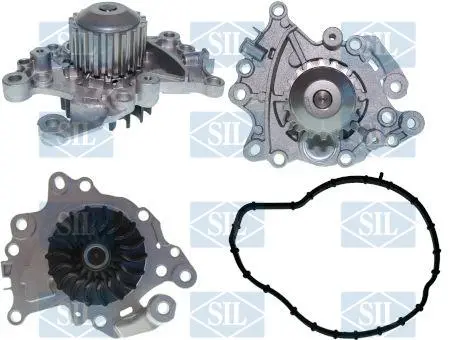 Pompa apa cu garnitura potrivit DS DS 3 DS 3, DS 4 II, DS 7; CITROEN BERLINGO, BERLINGO MINIVAN, C3 C3 ORIGIN III, C3 AIRCROSS II, C3 III, C4 CACTUS, C4 III, C4 SPACETOURER 1.5-2.0DH 10.01-
