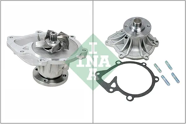 Pompa apa cu garnitura potrivit TOYOTA 4 RUNNER II, 4 RUNNER III, DYNA, FORTUNER, GRANVIA, HIACE COMMUTER V, HIACE IV, HIACE V, HILUX VI, HILUX VII, LAND CRUISER, LAND CRUISER 90 2.5D 3.0D 05.93-