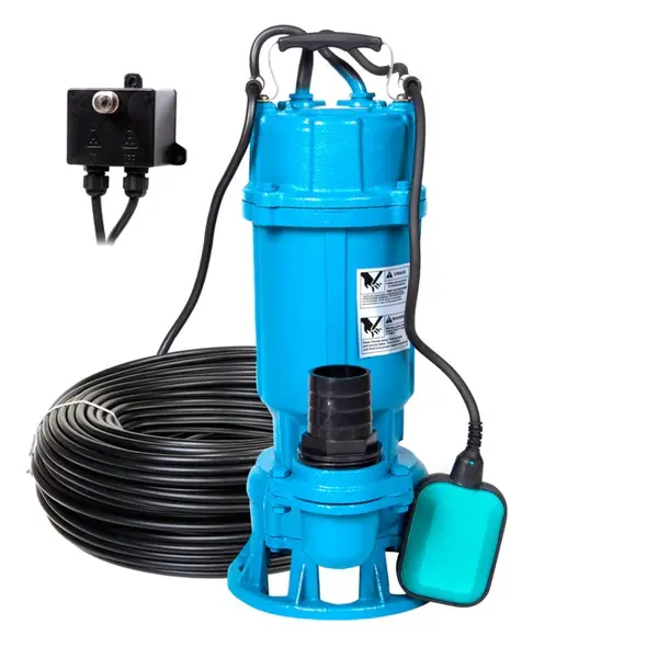 Pompa apa murdara cu tocator si cutit, IBO FURIATKA 1100, 1100W, 350 l/min, H-16m, cu Plutitor si Protectie Termica