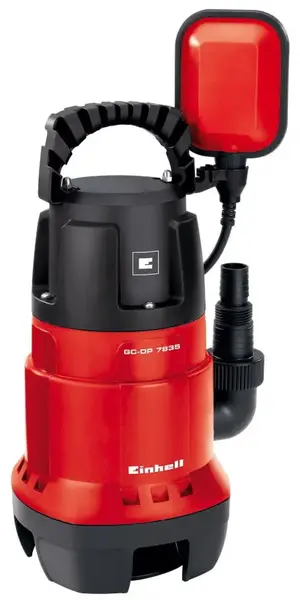 Pompa apa murdara Einhell GC-DP 7835, 780 W, 15700 l/h debit maxim, 8 m inaltime refulare