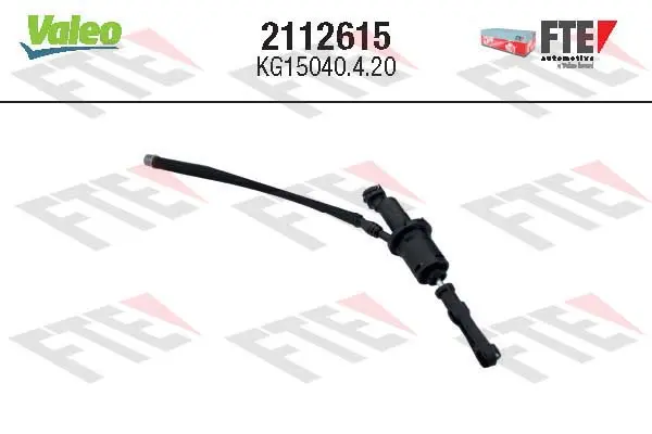 Pompa centrala ambreiaj (15,87mm), vehicul cu volan stanga potrivit CITROEN C6; PEUGEOT 407 1.6D-2.2D 05.04-