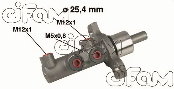 Pompa centrala, frana CIFAM 202-439