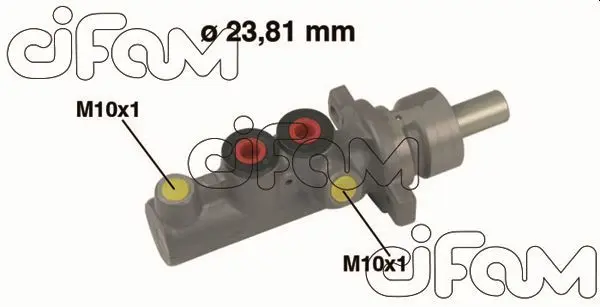 Pompa centrala, frana CIFAM 202-544