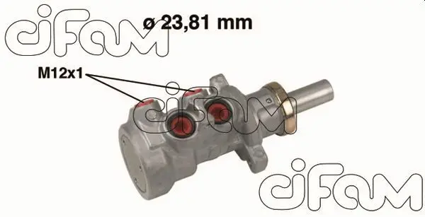 Pompa centrala, frana CIFAM 202-640