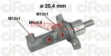 Pompa centrala, frana METZGER 202-439