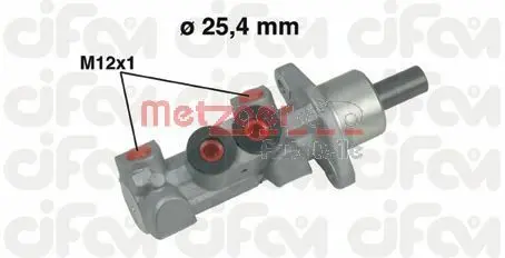 Pompa centrala, frana METZGER 202-451