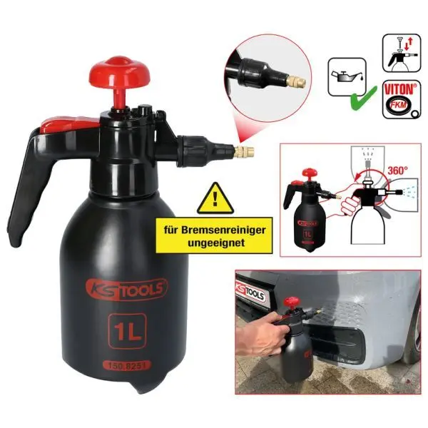 Pompa cu cap pulverizator KS TOOLS 150.8251 1L