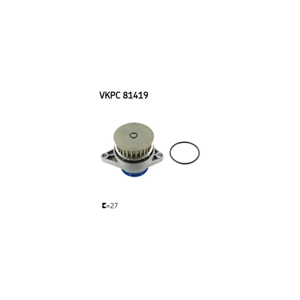 Pompă de apă, răcire motor SKF VKPC 81419
