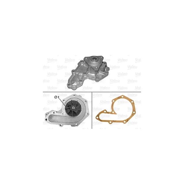 Pompă de apă, răcire motor VALEO 506019