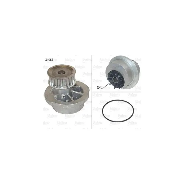 Pompă de apă, răcire motor VALEO 506308