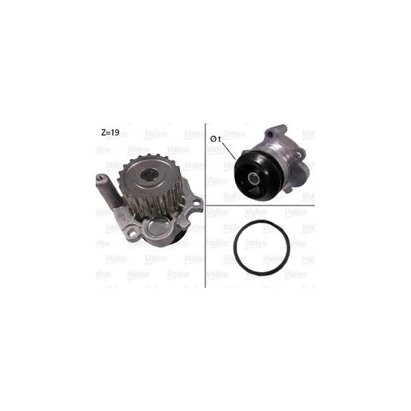 Pompă de apă, răcire motor VALEO 506533