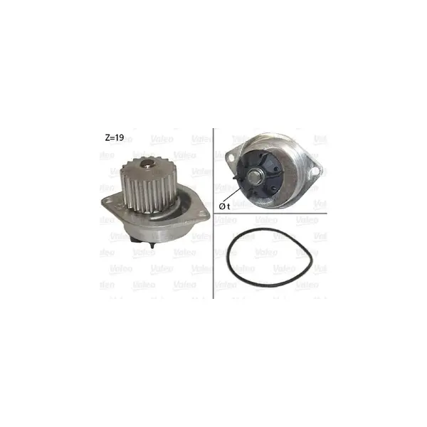 Pompă de apă, răcire motor VALEO 506595