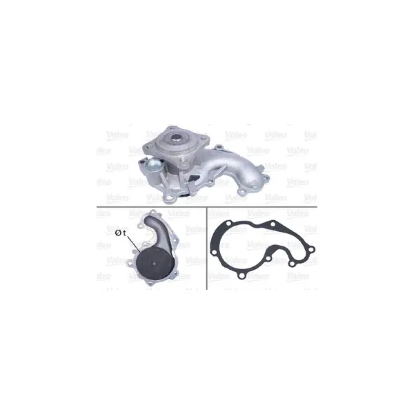 Pompă de apă, răcire motor VALEO 506641