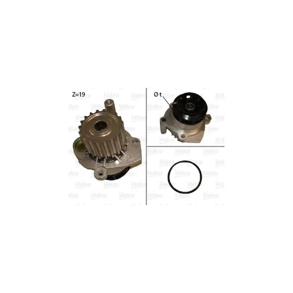 Pompă de apă, răcire motor VALEO 506700