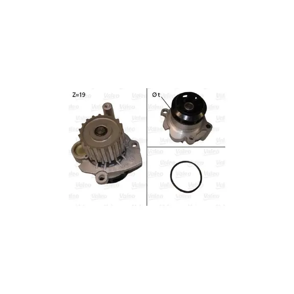 Pompă de apă, răcire motor VALEO 506701