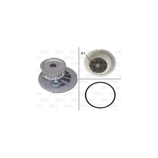 Pompă de apă, răcire motor VALEO 506703