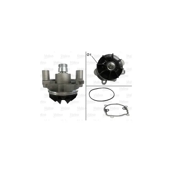 Pompă de apă, răcire motor VALEO 506709