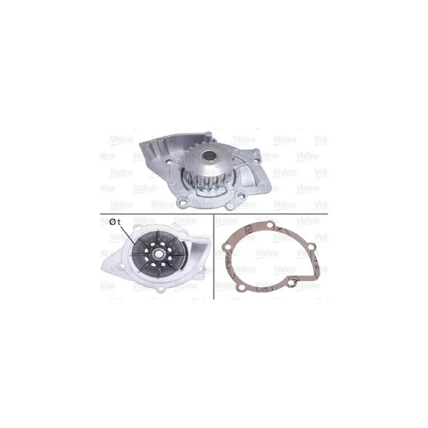 Pompă de apă, răcire motor VALEO 506719