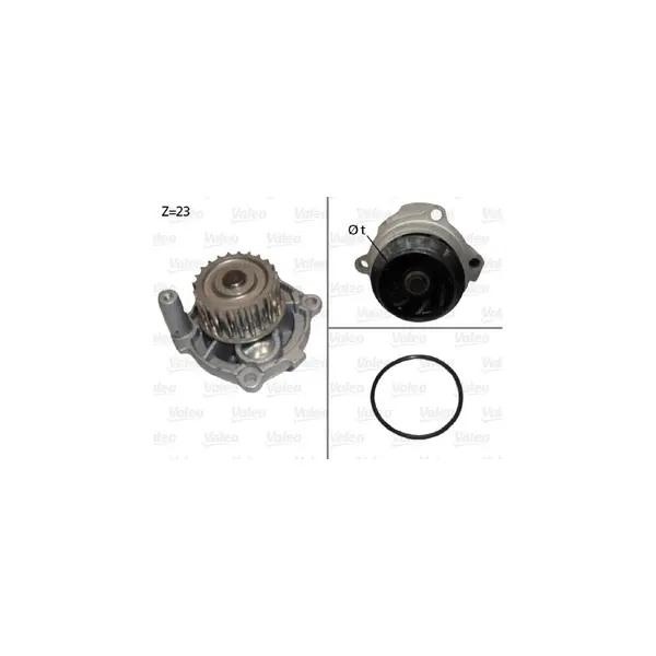 Pompă de apă, răcire motor VALEO 506790