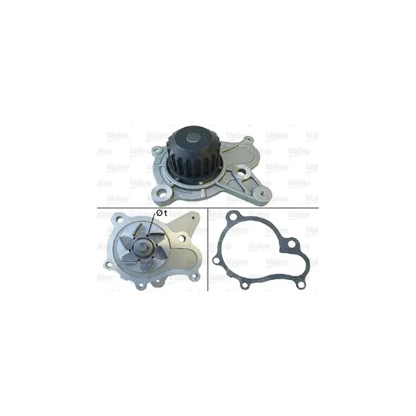 Pompă de apă, răcire motor VALEO 506814