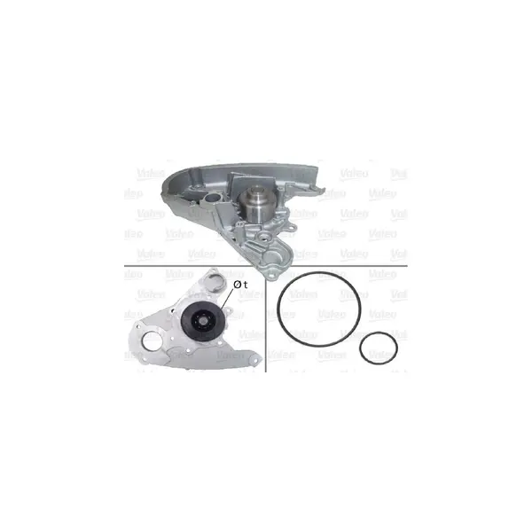 Pompă de apă, răcire motor VALEO 506864