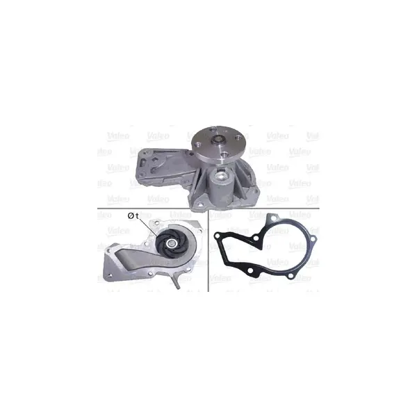Pompă de apă, răcire motor VALEO 506893