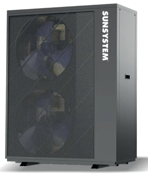 Pompa de caldura Aer-Apa pentru incalzire si racire, Sunsystem R32-0182-1PH, Monobloc 18.2 kW, Inverter R32 ERP A+++, compresor Panasonic, Monofazata, Control Wi-Fi