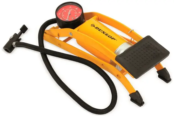 Pompa de picior cu manometru Dunlop