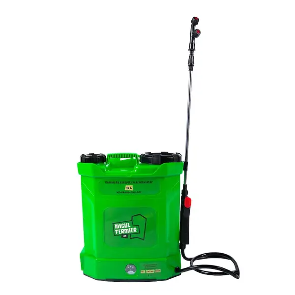 Pompa de stropit cu acumulator 10L, Micul Fermier, MF-PA1003-S001-G01 - Default Title