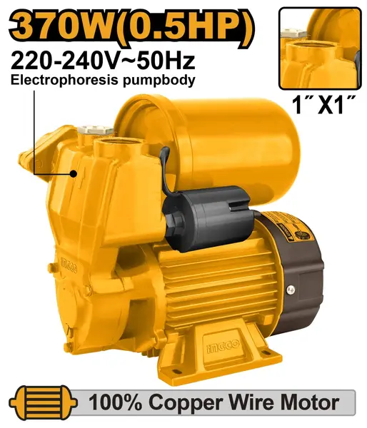 Pompa de Suprafata cu Rezervor 370W
