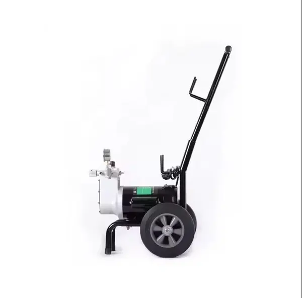 Pompa de vopsit si zugravit AIRLESS Diafragma Profesională cu Carucior - Complet Echipata - 1/4", 1.3kW, 3.5L/min - WP-APSD3