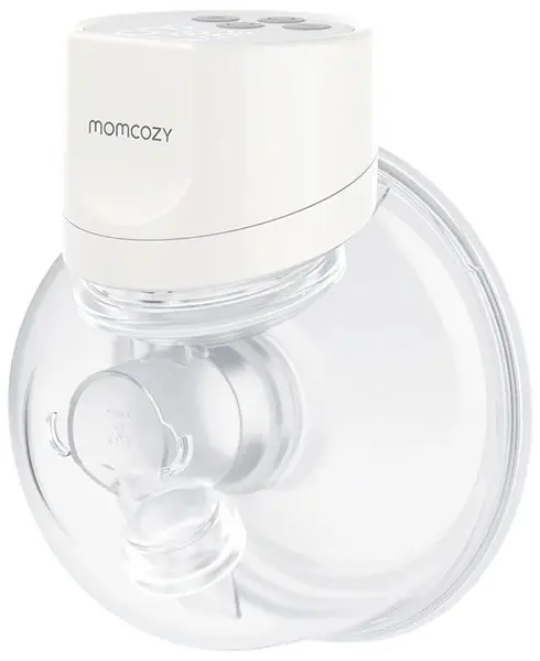 Pompă electrică de sân Momcozy - S12 Pro, hands-free, albă