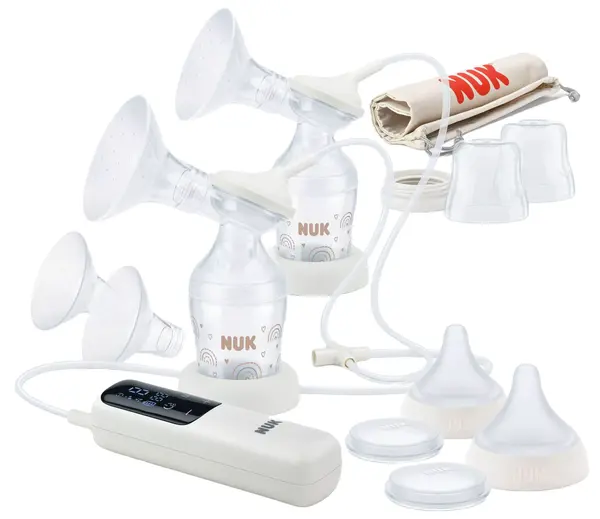 Pompă electrică de sân Nuk Perfect Match - Soft & Easy, dubla
