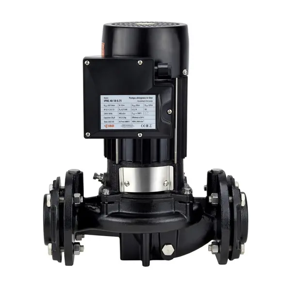 Pompa Recirculare Centrala IBO IPML 40-18-0.75, 750W, 267 l/min, H Refulare 20m, 230V