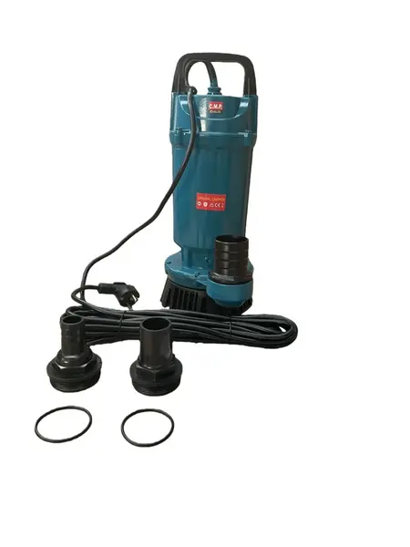 Pompa submersibila apa curata CMP1767 QDX10-35-1.1, 1.1kW, 1.5HP, debit 10 mc/h, inaltime refulare 35m, iesire 2" / 1.5" / 1", 2860RPM, 110-220V, fara plutitor