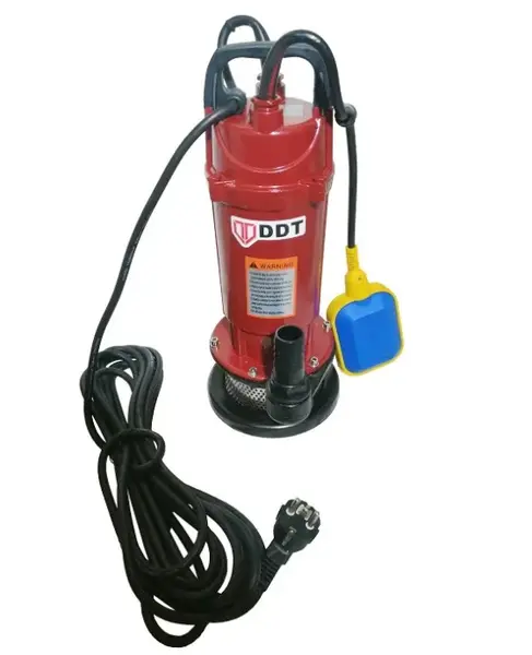 Pompa submersibila cu plutitor, pentru apa curata DDT QDX16, 370W, 2860RPM, Debit 1.5 m ³ h, Adancime 16m, Inaltime 30m, Cablu 8m